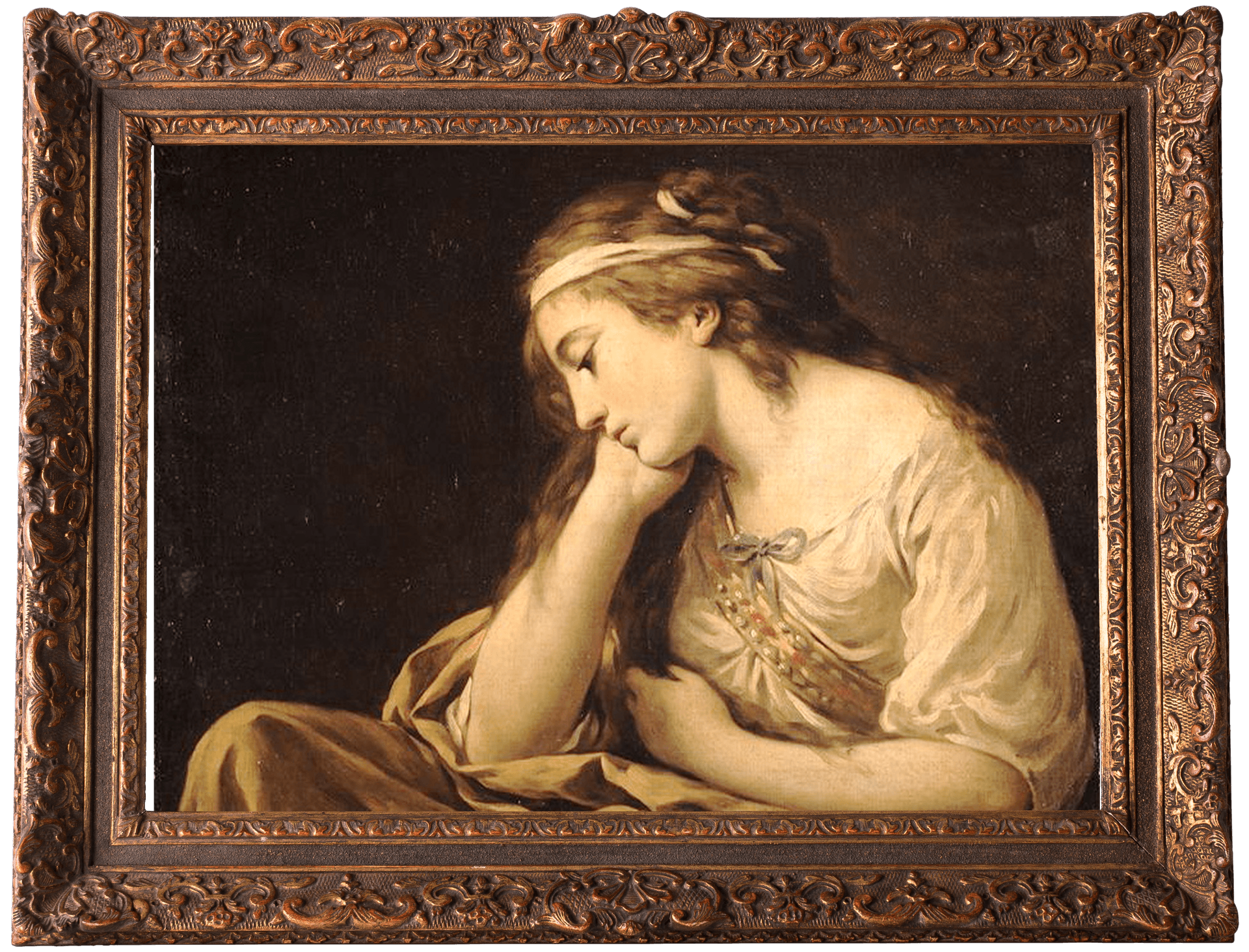 Louis-Jean-François Lagrenée, La Mélancolie, 1785
